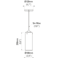 Tobo Porcelain 250 Pendant Light