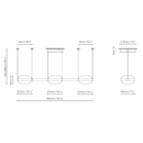 Beaded SH3 Pendant Light