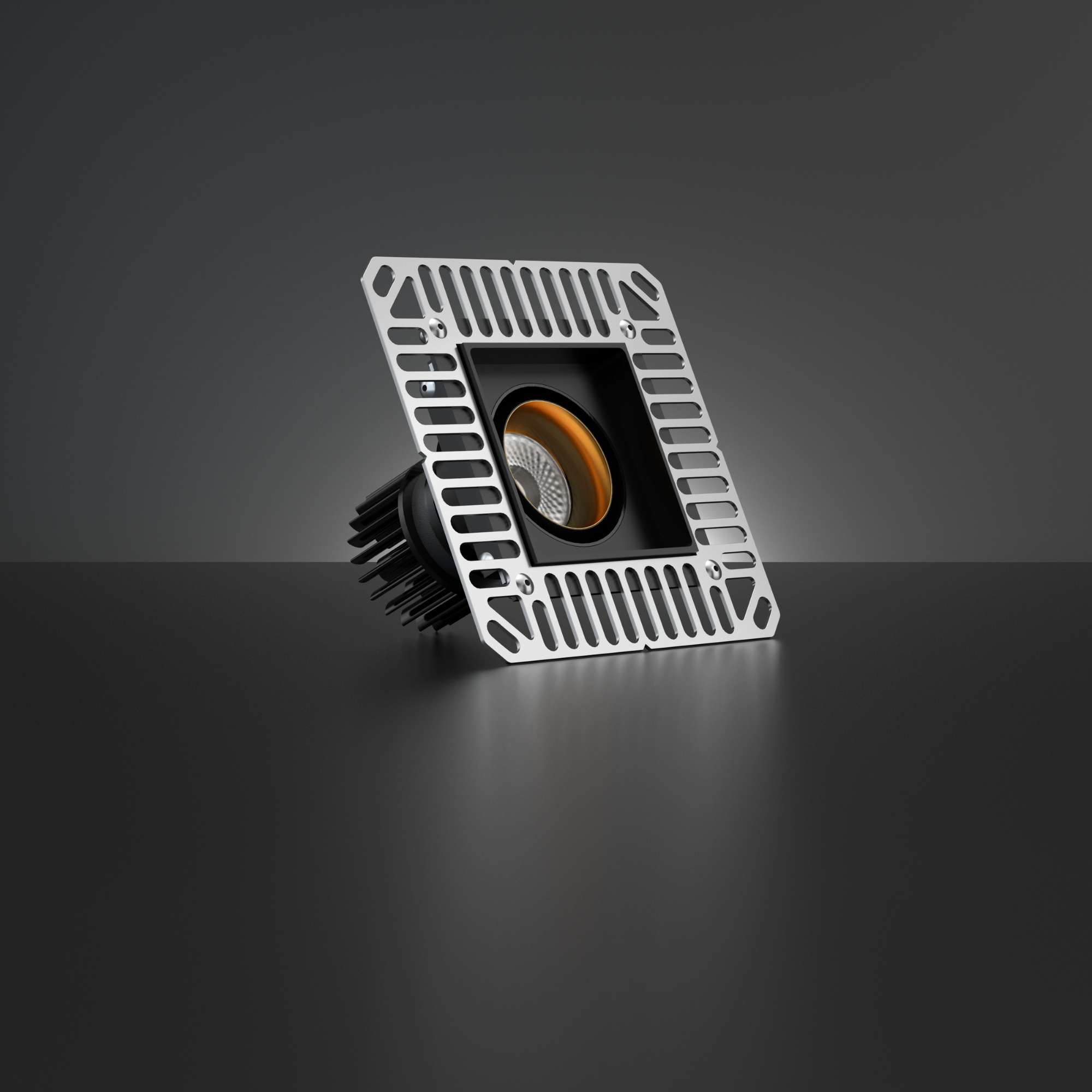 Eyeconic Recessed Square Trimless Adjustable Downligh