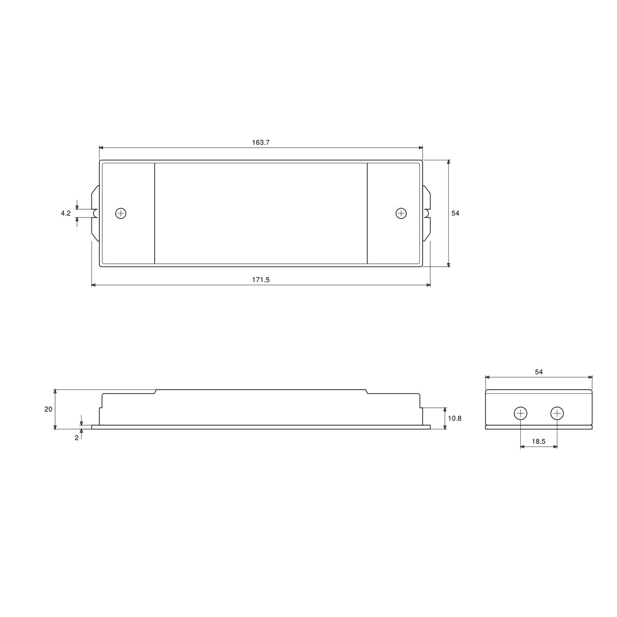 40W LED Driver Mains Dimmable 300-1400mA