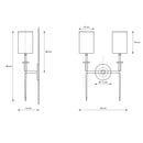 Amherst Double Wall Light
