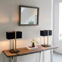 Rectangles Accent Table Lamp