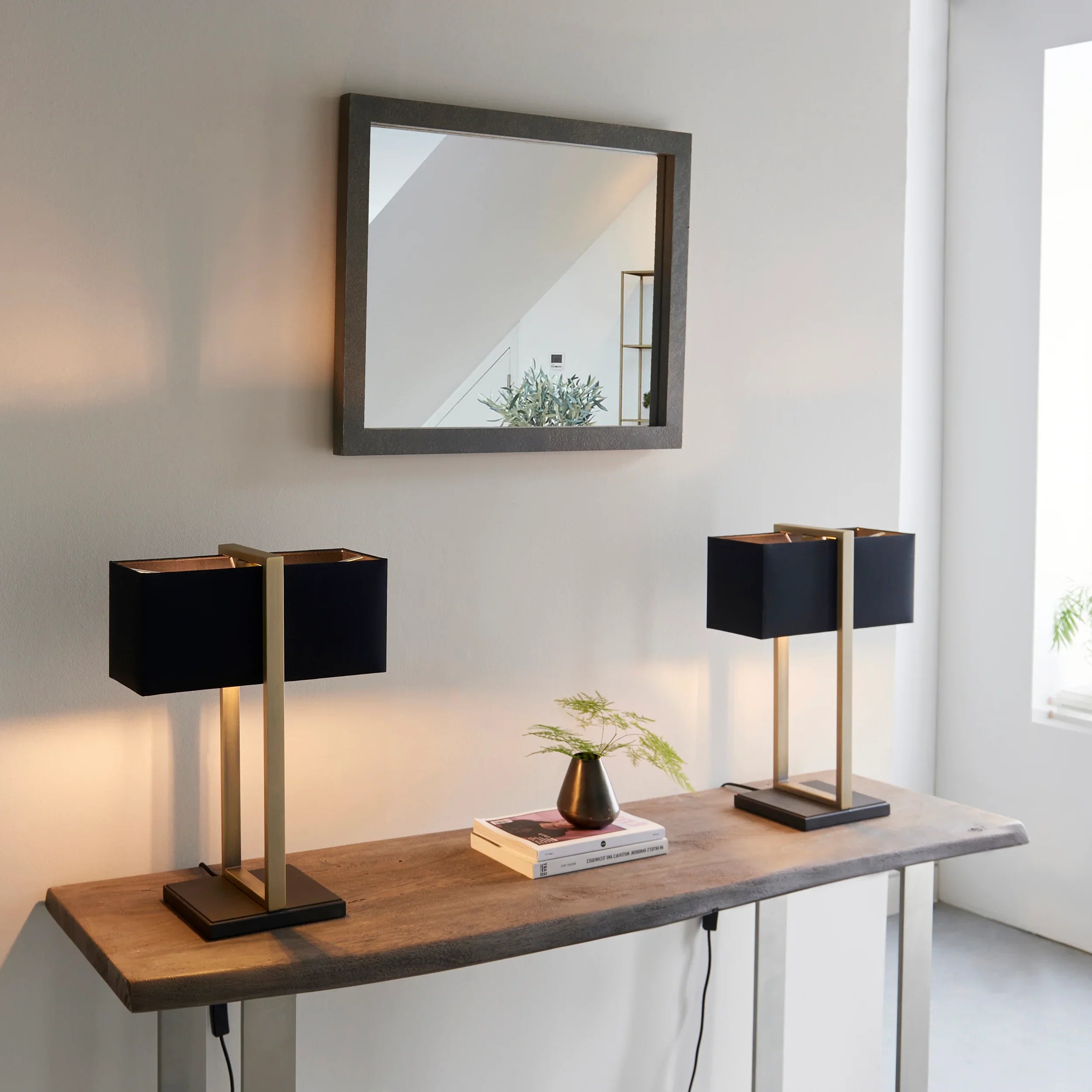 Rectangles Accent Table Lamp