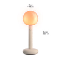 Fire Portable Table Lamp
