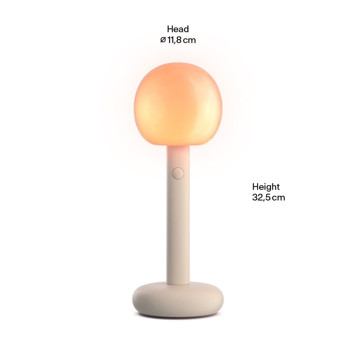 Fire Portable Table Lamp