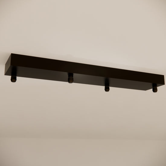 Pulo Rectangular 600 X4 Grip Ceiling Rose