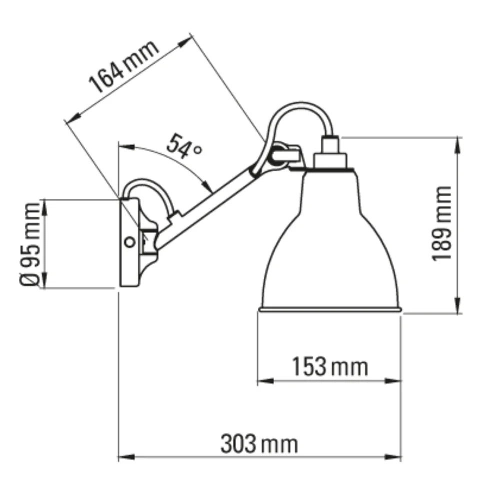 N°104 Bathroom Wall Light