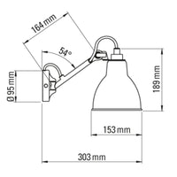 N°104 Bathroom Wall Light