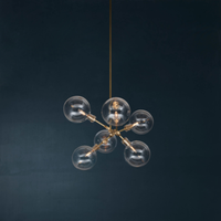 Ora 6 Compact Chandelier Pendant Light