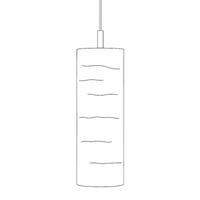 Alba Cylinder Pendant Light