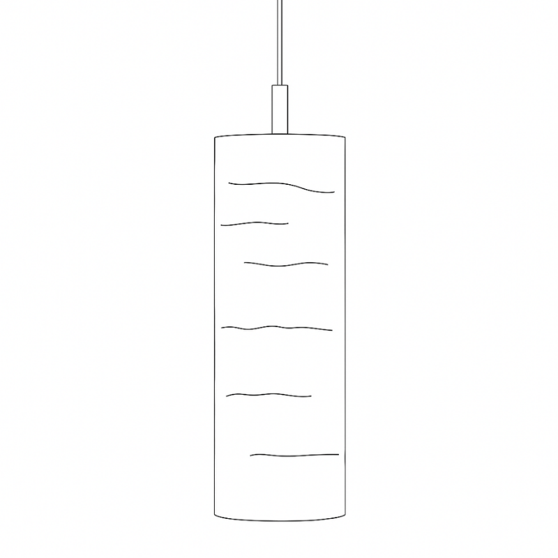 Alba Cylinder Pendant Light