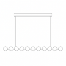 Alba 120 Linear Pendant Light