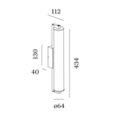 Ribelle 1.0 Outdoor Wall Light