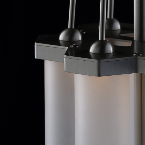 Nektar 6 Frosted Pendant Light
