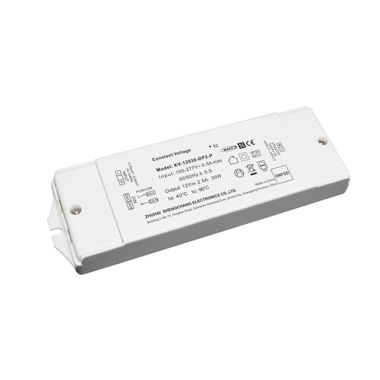 30W 24V DALI-2 Dimmable IP20 LED Driver