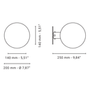 Ora 140 Wall Light