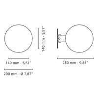 Ora 140 Wall Light