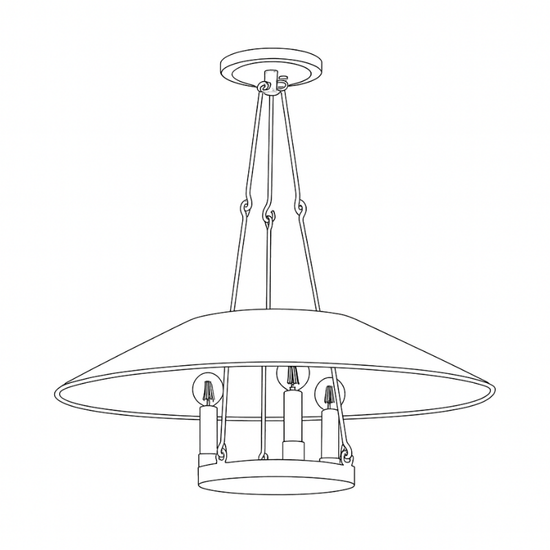 Archive Chandelier Pendant Light