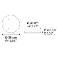Lodes Round Cluster Canopy System | All Square Lighting