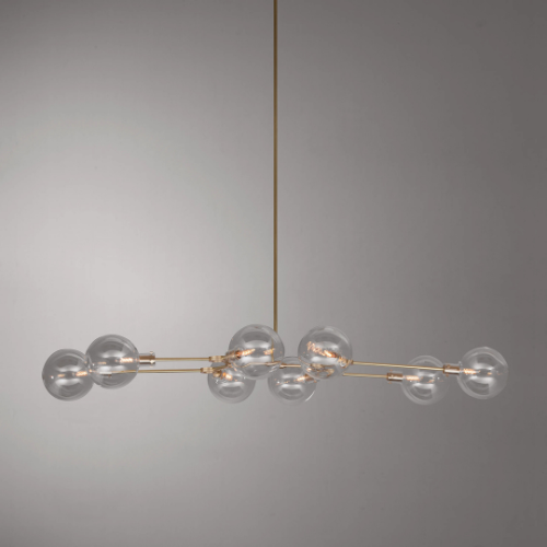 Ora 8 Asymmetrical Chandelier Pendant Light
