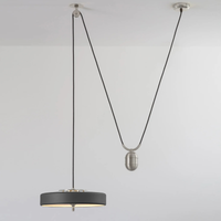 Bert Frank Revolve Rise & Fall Pendant Light | All Square Lighting