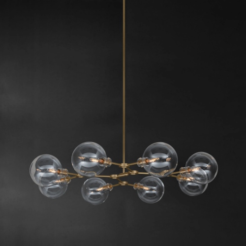 Ora 8 Round Chandelier Pendant Light