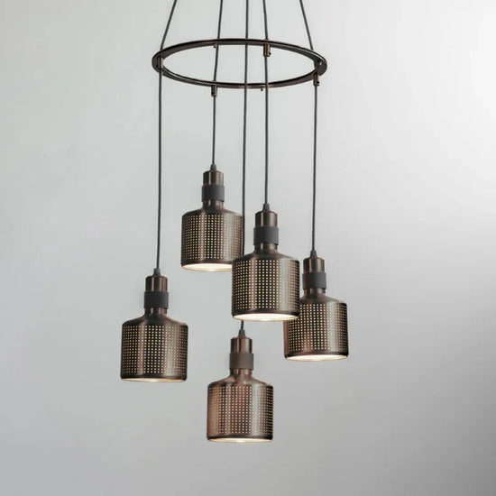Riddle Cluster 5 Pendant Light