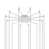 Lodes Radial Canopy System | All Square Lighting
