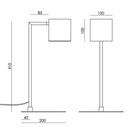 Cubic Table Lamp