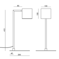 Cubic Table Lamp