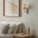 Marceline Curved Marble Arm Wall Light