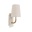 Marceline Curved Marble Arm Wall Light