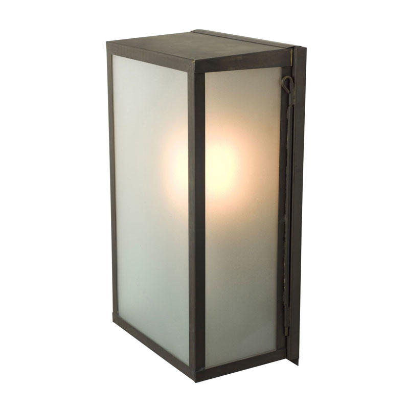 Original BTC Box Medium Internal Glass Wall Light | All Square Lighting