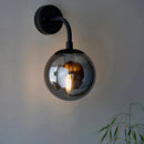 Seren Opal Globe Wall Light