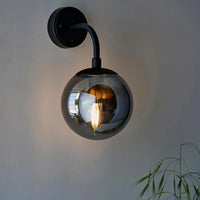 Seren Opal Globe Wall Light