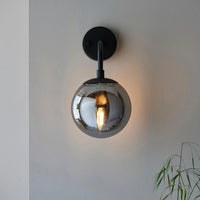 Seren Opal Globe Wall Light