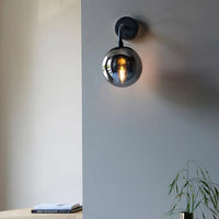 Seren Opal Globe Wall Light
