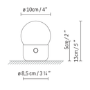 Kup Camp Portable Table Lamp