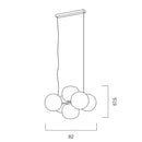 Jasmine Six Pendant Light