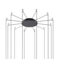Lodes Radial Canopy System | All Square Lighting