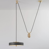 Bert Frank Revolve Rise & Fall Pendant Light | All Square Lighting