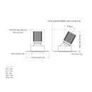 Eyeconic Recessed Square Trimless Adjustable Downligh