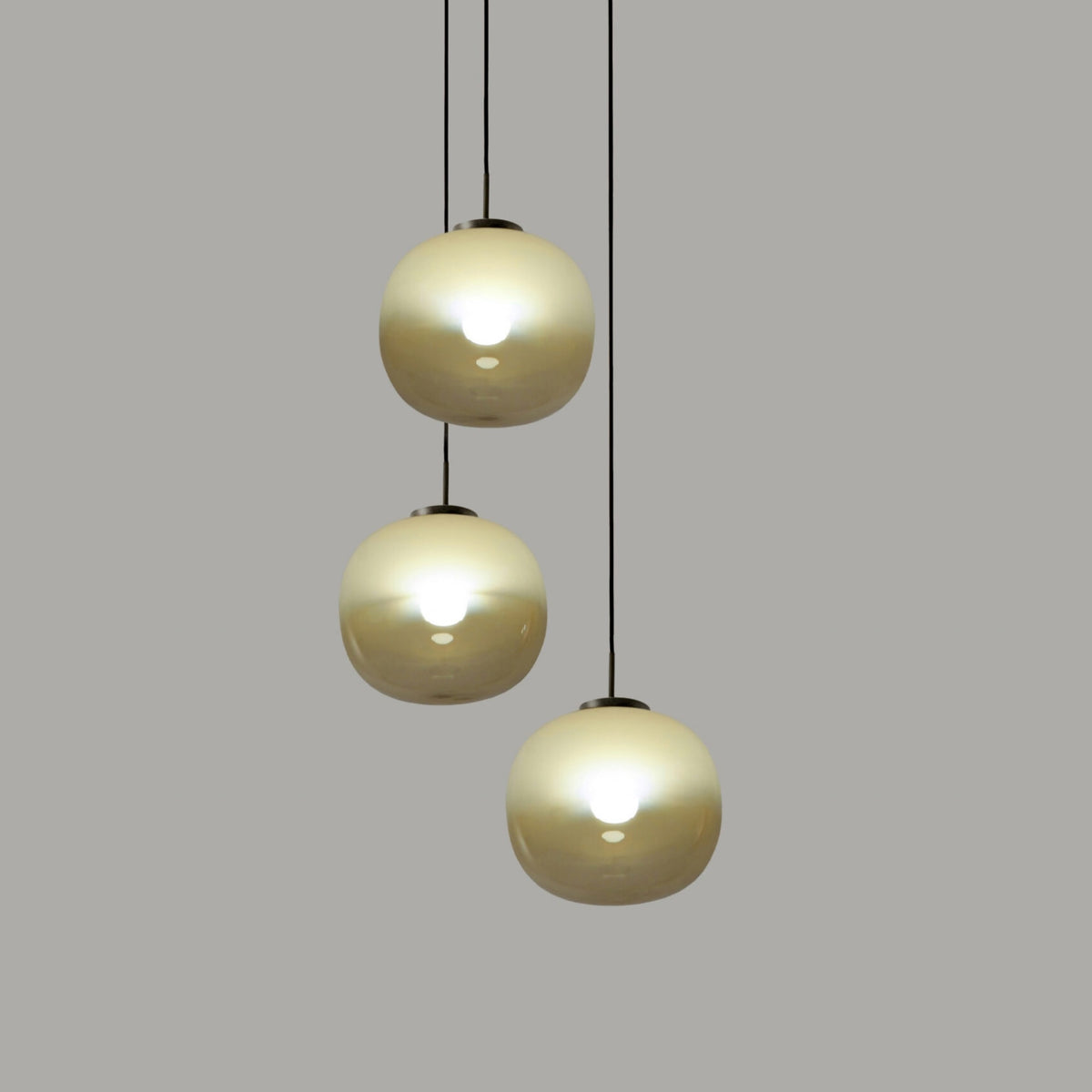 Jasmine Triple Drop Pendant Light
