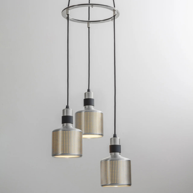 Bert Frank Riddle Cluster 3 Pendant Light | All Square Lighting