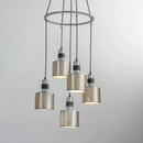 Bert Frank Riddle Cluster 5 Pendant Light | All Square Lighting