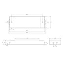 60W LED Driver Mains Dimmable 600-2100mA