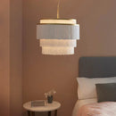Aurora Cascade Fringe Pendant Light