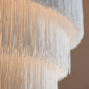 Aurora Cascade Fringe Pendant Light