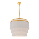 Aurora Cascade Fringe Pendant Light