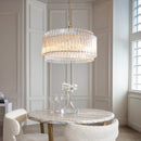 Artemis Quintet Clear Glass Pendant Light